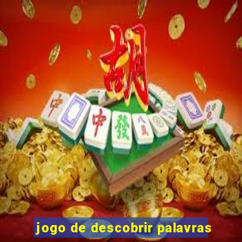 jogo de descobrir palavras